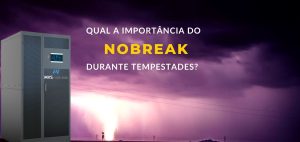 A imagem destaca a **importância do Nobreak durante tempestades**, utilizando um fundo dramático e impactante para reforçar a necessidade de proteção contra quedas e oscilações de energia. ### **Elementos Visuais:** 1. **Cenário de Tempestade:** - Céu escuro e carregado, com raios intensos iluminando o fundo. - Representa um momento crítico onde a energia elétrica pode ser interrompida a qualquer momento. 2. **Texto de Destaque:** - A pergunta **"QUAL A IMPORTÂNCIA DO NOBREAK DURANTE TEMPESTADES?"** chama a atenção do espectador. - A palavra **"NOBREAK"** está em amarelo, destacando o equipamento como a solução. 3. **Imagem do Nobreak:** - Um grande Nobreak da **MVS Nobreak** está posicionado à esquerda, reforçando visualmente a resposta à pergunta feita no texto. - O design moderno do equipamento passa credibilidade e profissionalismo. 4. **Logo da MVS Nobreak:** - Inserida discretamente no Nobreak, reforçando a identidade da marca. ### **Mensagem e Impacto:** A imagem combina um **cenário de risco real** (tempestade) com a **solução certa** (Nobreak), despertando a urgência da necessidade de proteção contra quedas de energia. O contraste entre o fundo escuro e os elementos claros cria um impacto visual forte, ideal para reter a atenção e persuadir o público a investir em um Nobreak.